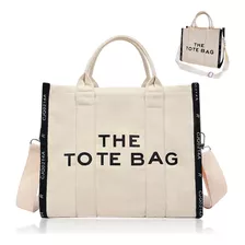 Thetotebag Bolso De Mano De Lona Para Compras De Cercanías