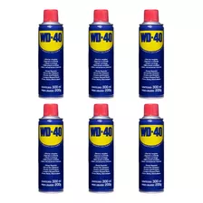 Wd40 Spray Produto Multiusos Desengripa Lubrifica 300ml 6un