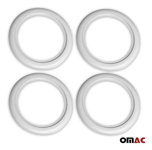 Omac Universal White Walls Tires Insert | 15 Pulgadas Llanta Foto 4