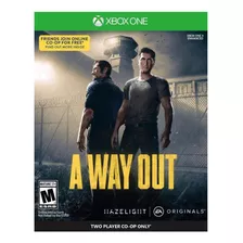 Jogo A Way Out Xbox One Lacrado Mídia Física + Nf