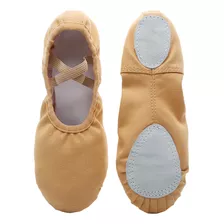 Zapatillas De Ballet Transpirables Sin Cordones Para Niños Y