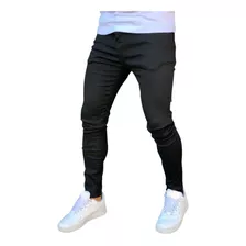 Calça Jeans Super Skinny Masculina Com Zíper