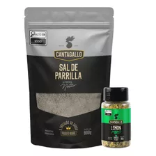 Kit Sal Parrilla Pimenta 900g E Tempero Lemon Pepper 80g