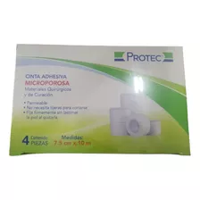 Cinta Adhesiva Microporosa Protec 7.5cmx10m