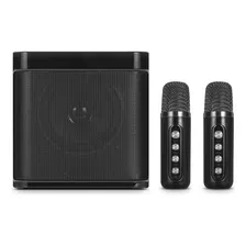 Bocina Bomge Ys203 Bluetooth Portátil Con Dos Micrófonos