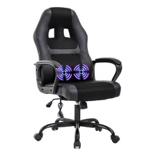 Silla Escritorio Gaming Bestoffice Negra Masaje