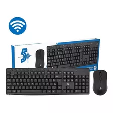 Kit Teclado E Mouse Chip Sce Wireless Office Linha 5+