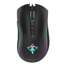 Mouse Yeyian Gram 2000 Rgb Alambrico Usb 6400dpi Negro