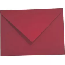 Envelope 21,5x15,5 Cm Vermelho 180g 20 Unid App