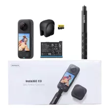 Cámara Insta360 X3 Adventure Kit, Batería Extra, Memoria