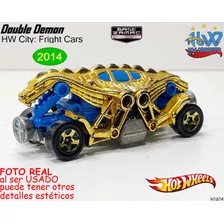 Hot Wheels Usado Hwargento Double Demon N1874 2014