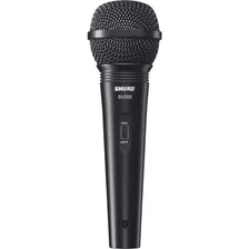 Microfone Mão Shure Sv200 Com Cabo