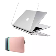 Kit Capa Case Macbook Air Pro Retina 11 13 15 + Bag Neoprene