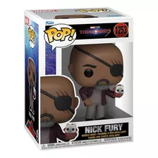 Funko Pop Marvel: The Marvels - Nick Fury Con Flerkitten