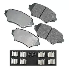 -act1179 Ultra Premium Front Brake Pads, Grey