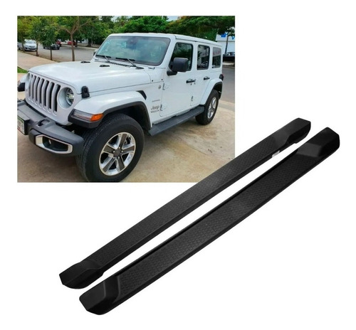 Estribos Plastico Ng Jeep Wrangler Jl 2018-2023 4 Puertas Foto 3