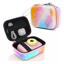 Moko Kids Camera Case Compatible Con & Video Camera, Pu Hard