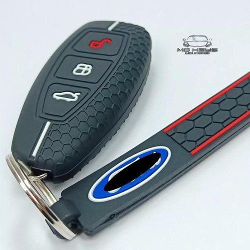 Silicon Funda Llave Para Ford Escape Fiesta Focus Ecosport Foto 6