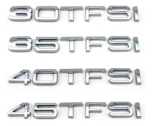 30 35 55 Tfsi Trunk Insignia Trasera Emblema Para Audi A3 Foto 2