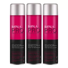 Impala Pro Secante De Esmalte Óleo Melaleuca 400ml Kit 3un