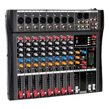 Consola Mezcladora Profesional De 8 Canales Promax Supra 8