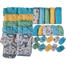 Pack 5 Ajuar De Bebe Talla 0/3