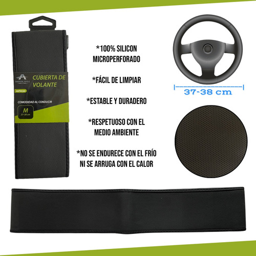 Funda Volante Civic Pointer Kia Fiesta Versa Np300 Vento Foto 5