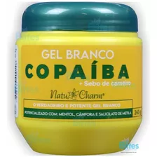 Gel Branco Copaíba Corporal Natu Charm Cosméticos Mentolado