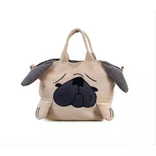 Crossbody Bolsa Little Perrito Pug Moda Bolso