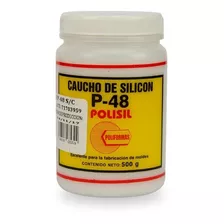 Caucho De Silicon P-48 Moldes Resinas Yeso Cera Vaciados