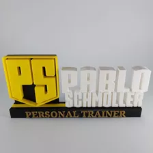 Placas Para Mesa Profissão E Nome Do Profissional