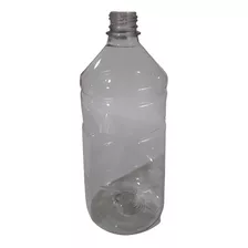 Botella Plastica 1 Litro X 10 Unidades Con Tapa Plastica.