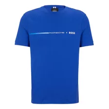 Playera Hugo Boss X Porsche Mercerised Cotton T-shirt Slim 