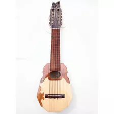 Charango Profesional De Madera Tallado De Luthier + Funda
