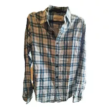 Camisa Manga Longa Aeropostale Xadrez Masculino Oferta!