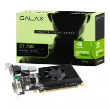 Placa De Video Galax Gt 730 Lp 4gb Ddr3 Geforce