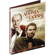 Dvd: Agonia E Êxtase - Original Lacrado