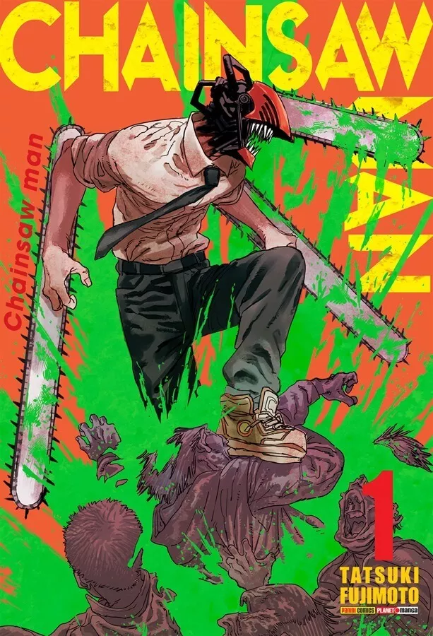 Chainsaw Man Vol. 1, De Fujimoto, Tatsuki. Editora Panini Brasil Ltda, Capa Mole Em Português, 2022
