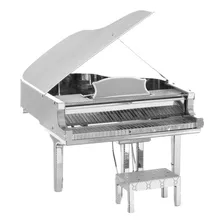 Quebra Cabeça Diy 3d Nano Metálico Instrumento Música Piano
