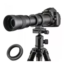 Lente Telefoto 420-800mm Para Câmera Dslr Sony 