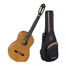 Ortega Guitarra R122 Serie Familiar De Cedro Con Funda