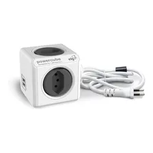 Filtro De Linha 4 Tomadas 2 Usb Bivolt Powercube Pwc-x4u ELG