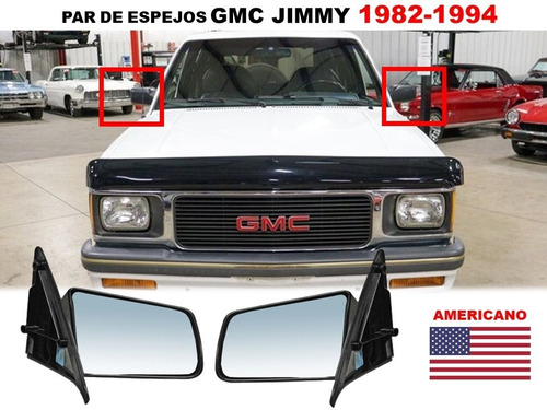 Par De Espejos Gmc Jimmy 1982-1994 Americano Foto 2