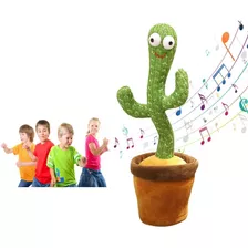 Cactus Bailarín Musical Juguete Repetidor De Voz