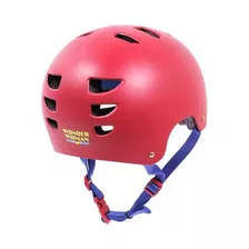 Capacete Mulher Maravilha Com Presilha Tam. P - Bel Brink