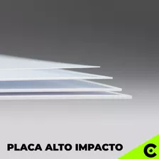 Placa Alto Impacto 2mt X 1mt Blanco 1mm En Plancha Pai Pvc