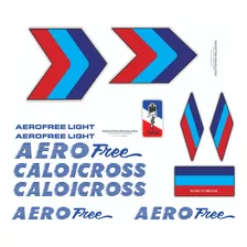 Antigo Grafismo Caloicross Aerofree S: Azuis L: Azuis