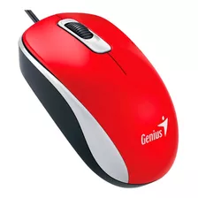 Mouse Genius Dx-110 Usb Rojo Pasión