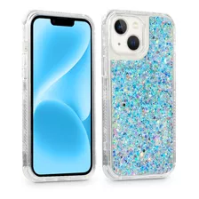 Funda Para iPhone Uso Rudo Tres Piezas Mujer Brillantes 360