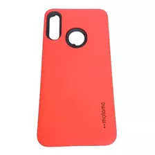 Forro Antichoque Compatible Con Motorola E6 Plus Rojo